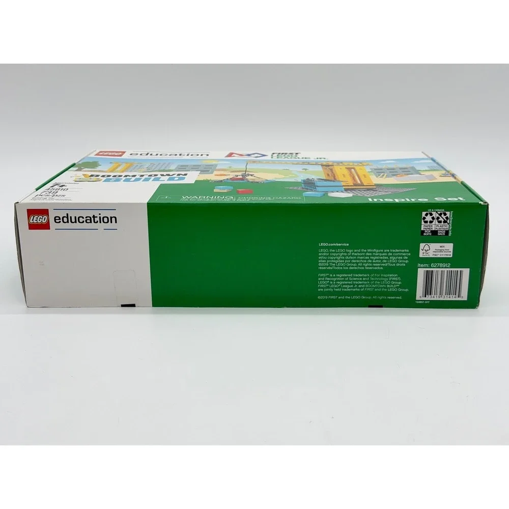 LEGO Education Boomtown Build Inspire Set‎ 45810 FIRST LEGO League Jr 739 Pieces